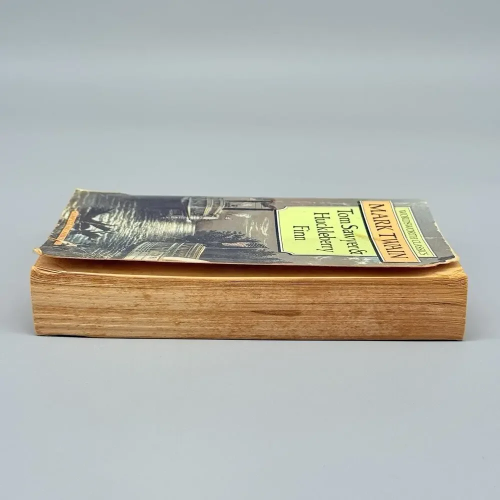 Tom Sawyer & Huckleberry Finn by Mark Twain Wordsworth Classics 1992 Paperback